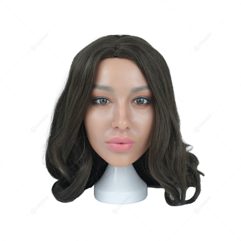 White Sex Doll Head Stand Coeros